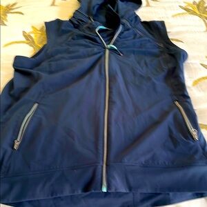 Tangerine sleeveless workout vest. Size L